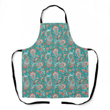 padrão floral sem emenda de paisley estilo indiano