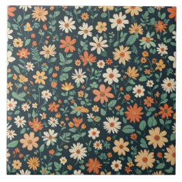 Padrão floral simples