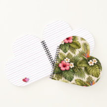 Padrão Floral Tropical – Hibisco, Monstera