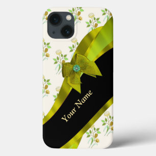 Padrão floral verde bonito da vinha