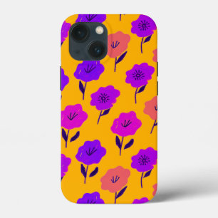 Padrão Floral Vibrante