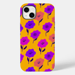 Padrão Floral Vibrante