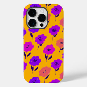 Padrão Floral Vibrante