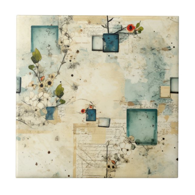 Padrão Floral Vintage (5) (Frente)