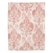 Padrão Floral Vintage em Aquarela Damask Bege