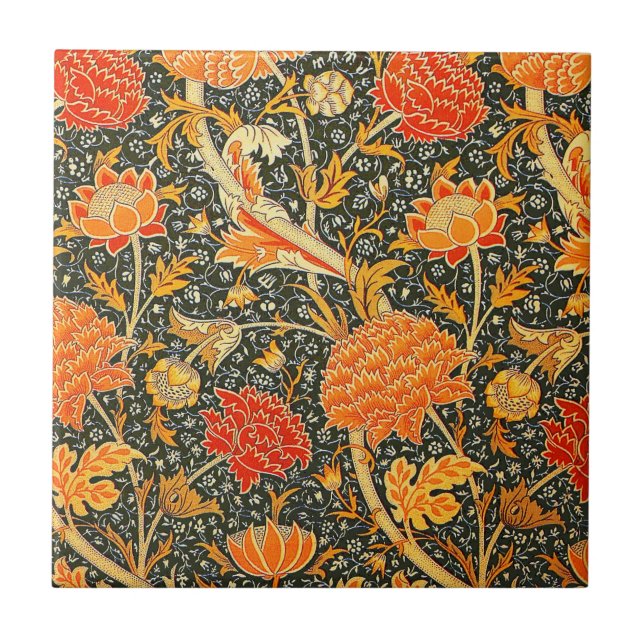 Padrão Floral Vintage William Morris Cray (Frente)