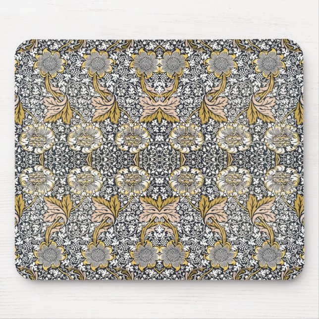 Padrão Floral - William Morris Mouse Pad (Frente)