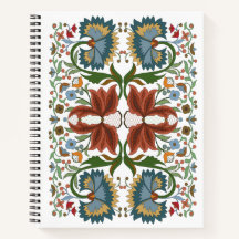 Padrão foliar de flores silvestres estonianas