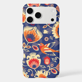 💛 🧡 💙 padrão Folklore com flores amarelas 002