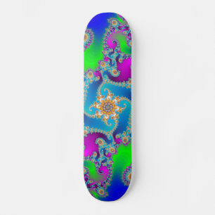 Padrão Fractal Complexo: Skateboard