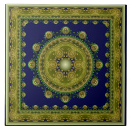 Padrão fractal oriental da fada