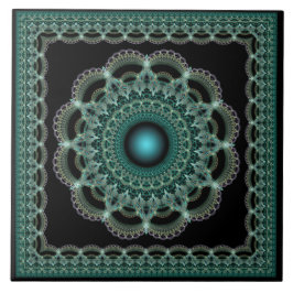 Padrão fragmentado Fractal filigrejas