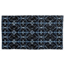 Padrão Futurístico de Grelha Neon