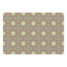 Padrão Geométrico 1 da Fruta de Abstrato de Apple