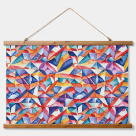 Padrão geométrico abstrato 23 - Tapeçaria Parede