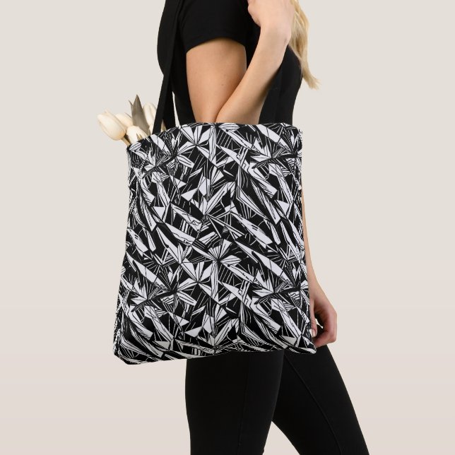 Padrão geométrico abstrato 30 - Bolsa Tote (Close Up)