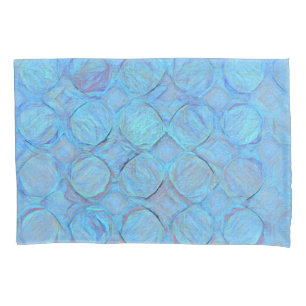 Padrão Geométrico Abstrato Azul Moderno