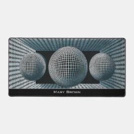 Padrão Geométrico Abstrato Moderno Preto Branco