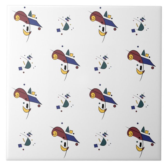 Padrão Geométrico de abstrato (Frente)