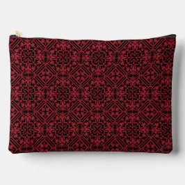 Padrão geométrico de Abstrato preto e vermelho