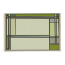 Padrão Geométrico de Artes e Artesanatos em Verdes