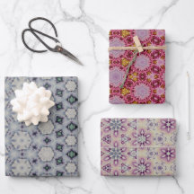 Padrão geométrico de cor suave