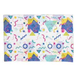 Padrão Geométrico de Retro Memphis