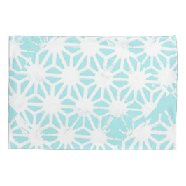 Padrão geométrico de turquesa