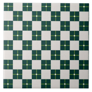 Padrão geométrico decorativo branco grande