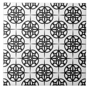 Padrão Geométrico do Classy Retro Vibe