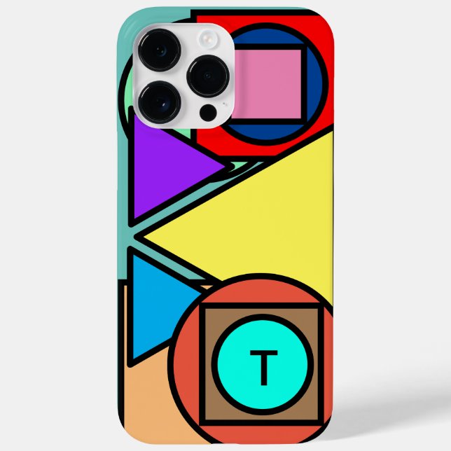 Padrão Geométrico do Monograma (Verso)