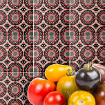 Padrão Geométrico do Mosaico Negro cinza<br><div class="desc">Este design decorativo é uma adição vibrante e marcante a qualquer espaço, apresentando um padrão sem soldadura composto por formas geométricas em tons de cinza, vermelho e preto. O uso ousado da cor e do contraste no design cria um efeito chamativo que imediatamente desenhar a atenção do espectador. As formas...</div>