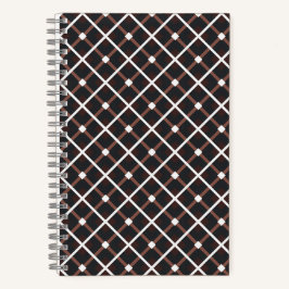 Padrão geométrico em tons pretos e castanhos quent