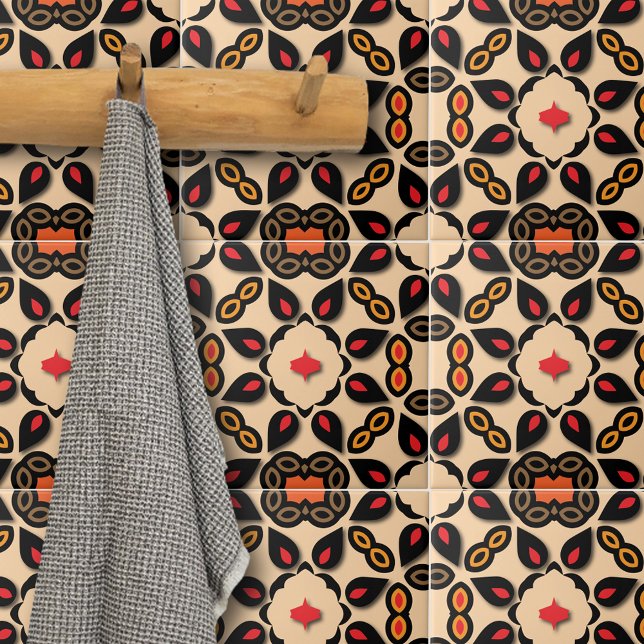 Padrão Geométrico Étnico Árabe Simétrico (Criador carregado)