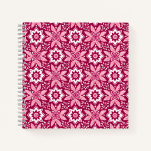 Padrão Geométrico Floral Decorativo Vintage