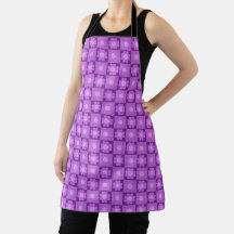 Padrão Geométrico Floral Roxo