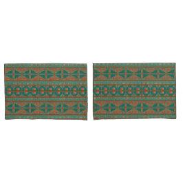 Padrão Geométrico Impressão de Cobre do Sudoeste