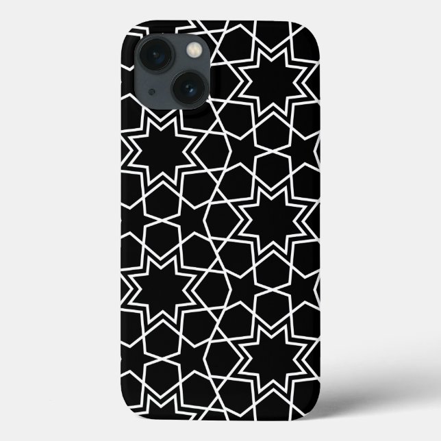 Padrão Geométrico Islâmico Design Árabe (Verso)