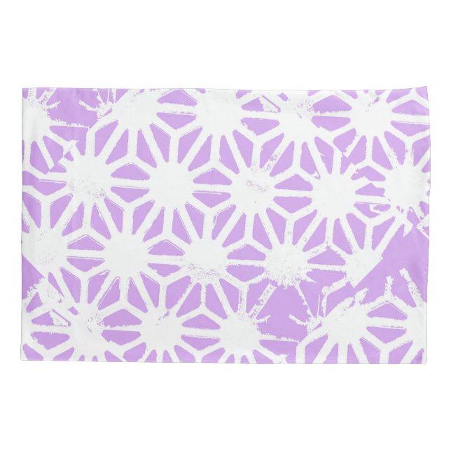 Padrão geométrico lilac (Verso)