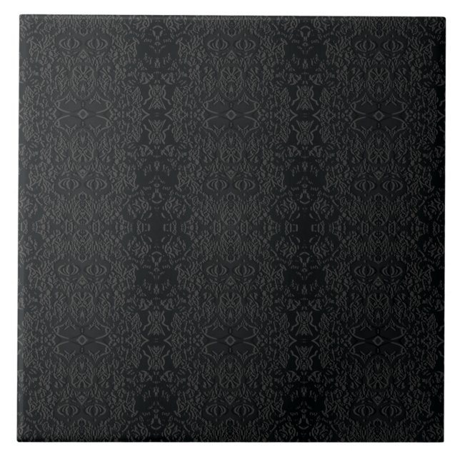 Padrão Geométrico Preto – Design Minimalista Moder (Frente)