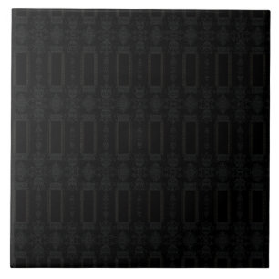 Padrão Geométrico Preto – Design Minimalista Moder