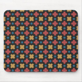 Padrão Geométrico Retro Modernizado para Mousepad