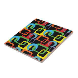 Padrão Geométrico Retrocolorido