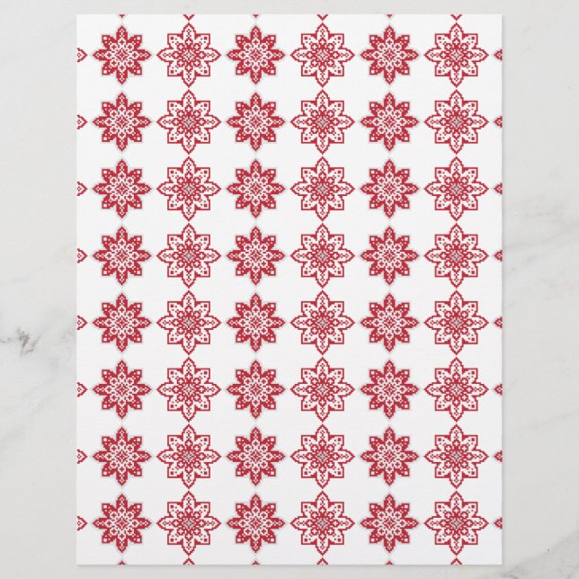 Padrão geométrico tradicional letão do signo do SO (Frente)