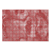 Padrão Geométrico Vermelho Moderno E Mármaco Borgo