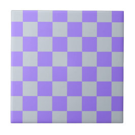 Padrão Gingham Verificado Roxo
