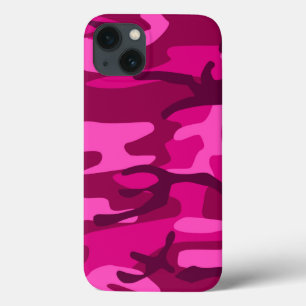Padrão Girly da Camouflage Fuchsia Camo Rosa Quent