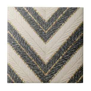 Padrão Glam Chevron Ziguezague