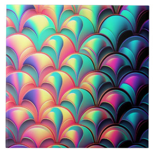 Padrão iridescente da moda