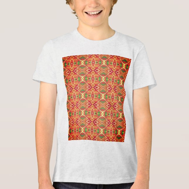 Padrão laranja e verde (Frente)